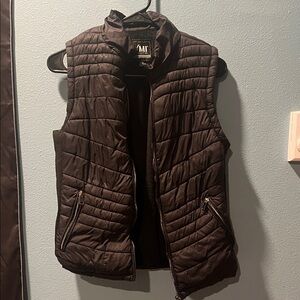 YMI Black Quilted Vest